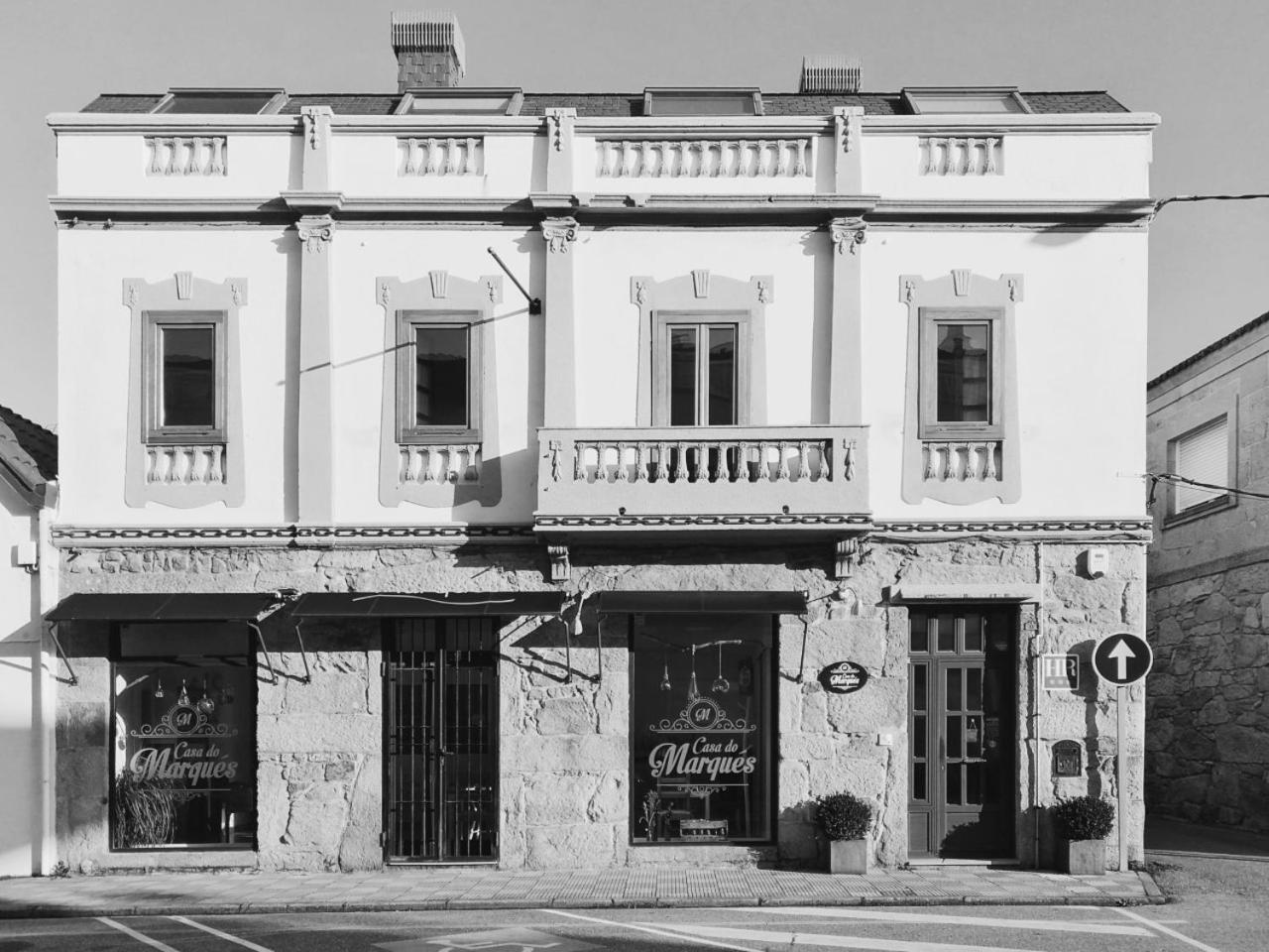 Hotel Casa Do Marques Baiona Exterior foto